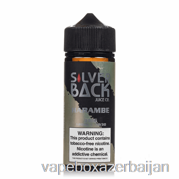 Vape Smoke Harambe - Silverback Juice Co. - 120mL 6mg